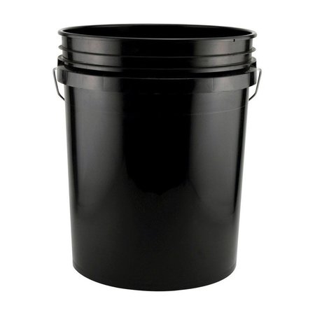 LEAKTITE Plastic Pail 5 Gal Blk 005G01BK120